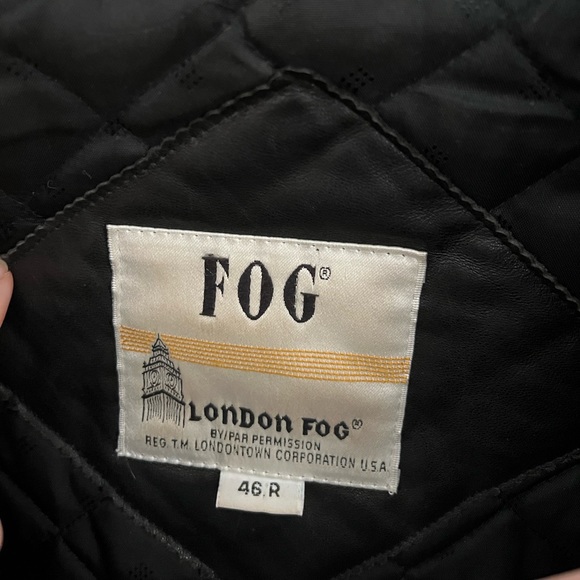 London Fog leather jacket - Picture 2 of 2